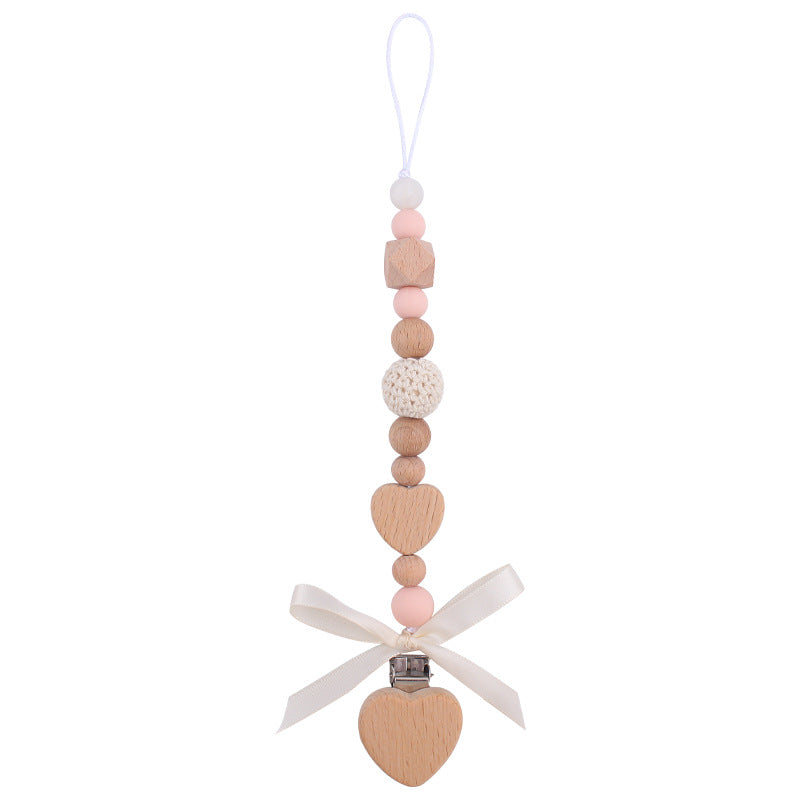 Wholesale Baby Cartoon Handmade Bow Creative DIY Silicone Teether